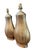 Ceramic Pair of Wildwood Textured Ceramic Table Lamps For Sale - Image 7 of 12