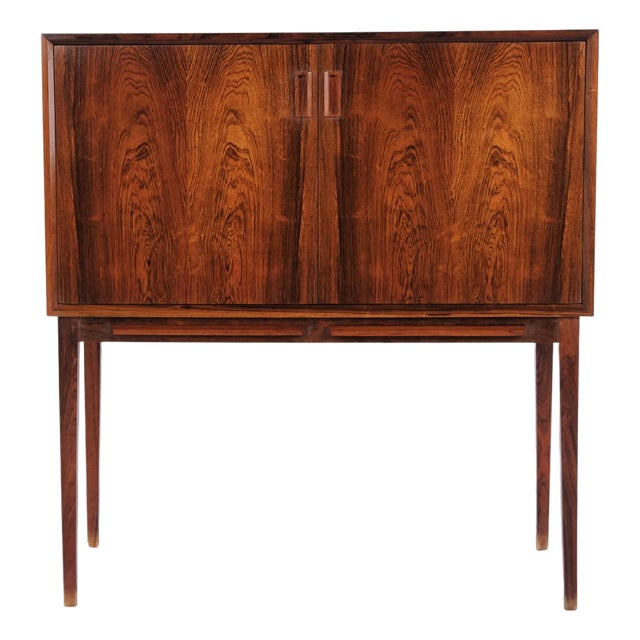 Vintage Danish Cabinet in Rosewood from Bornholm Furniture Factory, 1960s For Sale