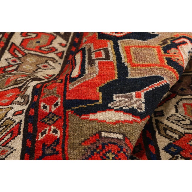 Textile Late 19th Century Persian Malayer Rug, 03'03 X 16'04 For Sale - Image 7 of 10