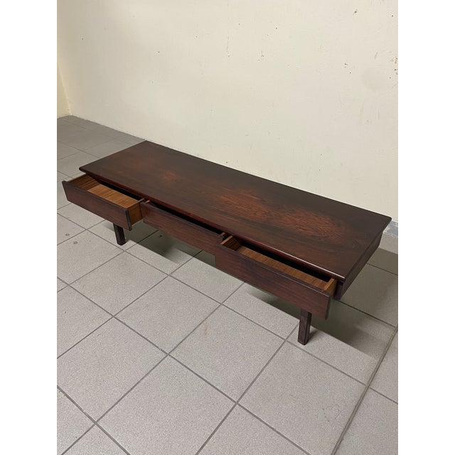 Low Table with Three Integrated Drawers, 1960s For Sale - Image 18 of 18
