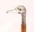 Antique Walking Stick Cane with Silver Duck Head, 1890s For Sale - Image 5 of 13