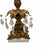 Mid 20th Century Vintage Mid Century Hollywood Regency Marble Base Candleholders Made in Italy - A Pair For Sale - Image 5 of 7