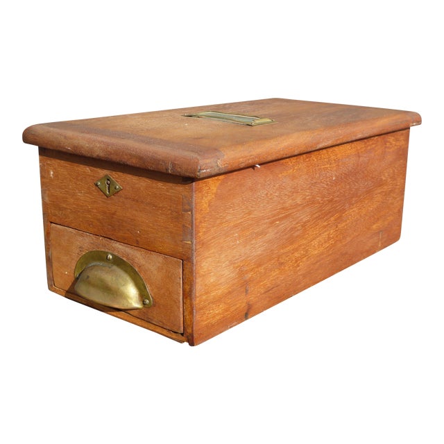 Vintage Solid Wood Cash Drawer Chairish