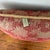 Late 20th Century Red and Gold Floral Jacquard Pillow With Twisted Rope Cord For Sale - Image 6 of 8