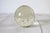 Vintage Brass Elephant Trio Base W/ Bubble Art Glass Sphere For Sale In Milwaukee - Image 6 of 10