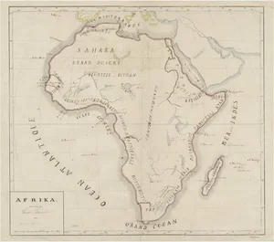 Antique Map of Africa
