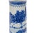 Blue and White Chinoiserie Decorated Porcelain Tableware Vase Chinese, Late 19th For Sale - Image 4 of 10