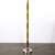 Mid 20th Century Mid-Century Modern Segmented Amber Bakelite & Brushed Chrome Floor Lamps - a Pair For Sale - Image 13 of 14