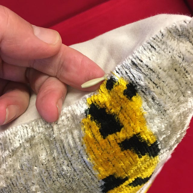 2020s Silk Velvet Animal Print Pillow For Sale - Image 5 of 8