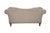 Mid-Century Modern Tufted Grey Settee For Sale - Image 3 of 3