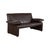 Leather Brown Two-Seater Sofa with Manual Function by Jori Linea, Set of 2 For Sale - Image 5 of 17