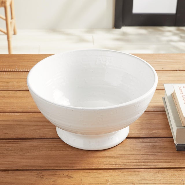 Ceramic Talullah Decorative Bowl Large For Sale - Image 7 of 8