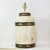 A Pair English Export Hexagonal Tea Caddy Hand-Painted Chinoiserie Landscape Table Lamp For Sale - Image 9 of 11