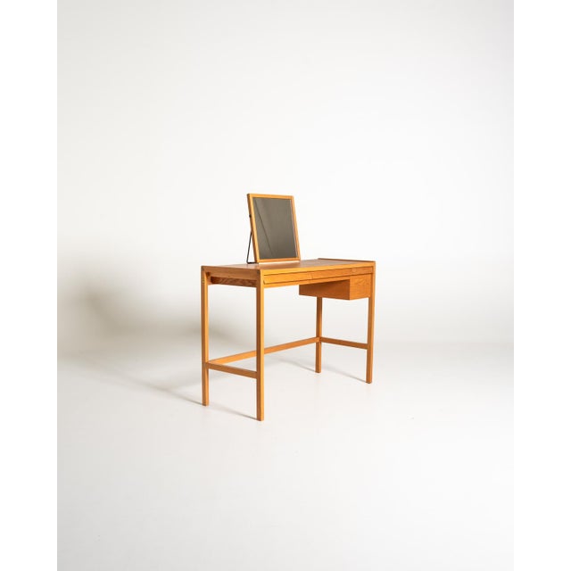 Vintage Oak Dressing Table, 1960s For Sale - Image 3 of 11