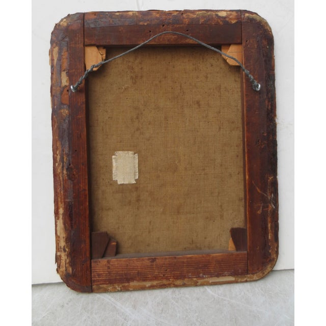 Early 19th British Provencial Portrait on Canvas For Sale - Image 10 of 12