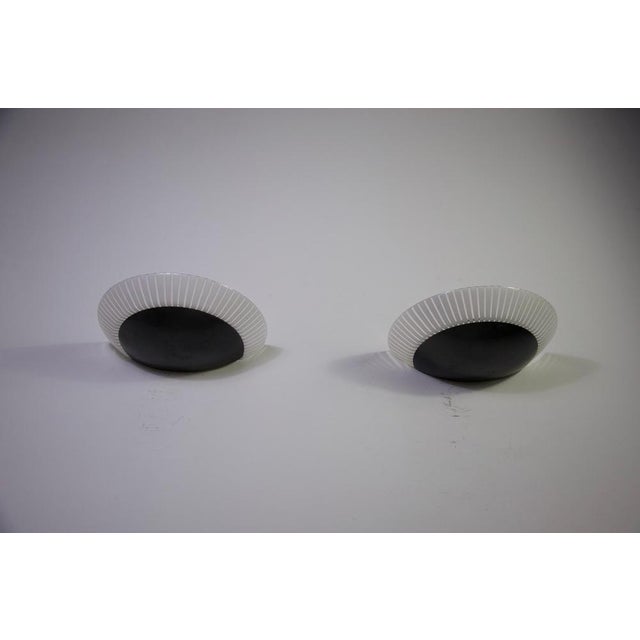 Glass Metal and Glass Wall Lamps, 1980s, Italy, Set of 2 For Sale - Image 7 of 12