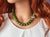Canadian Nephrite Jade Necklace 19", With Unique Natural Herbarium Silver Clasp For Sale In Cleveland - Image 6 of 6