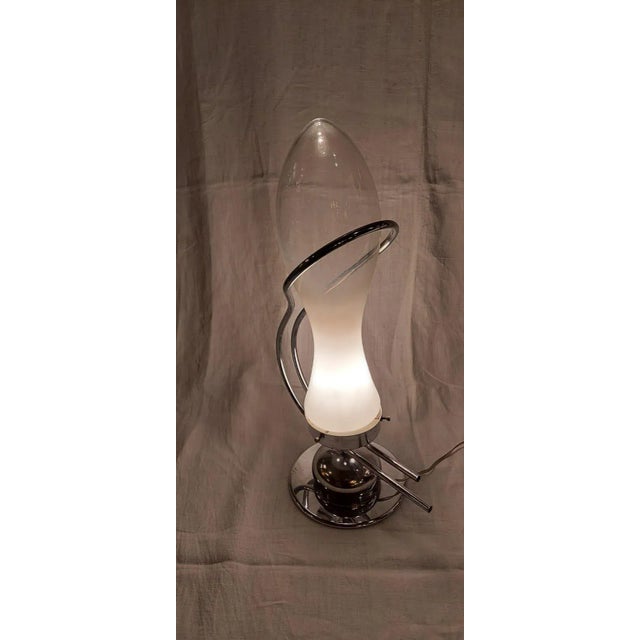 AVMazzega Vintage Table Lamps from Mazzega, Set of 2 For Sale - Image 4 of 6