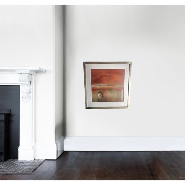 Well known and listed California artist Robert R. Bradshaw (American, 1930-2021) painted this 26” high X 32” wide X 2”...