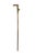 Vintage walking stick cane with intricately hand carved wood deer stag handle. Measures 31" Excellent condition, light...