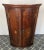 Georgian Oak Bow Front Corner Cabinet, 18th Century For Sale - Image 15 of 15