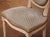 Mid-Century French Louis XVI Painted Dining Side Chairs With Fabric, Set of 4 For Sale - Image 4 of 11