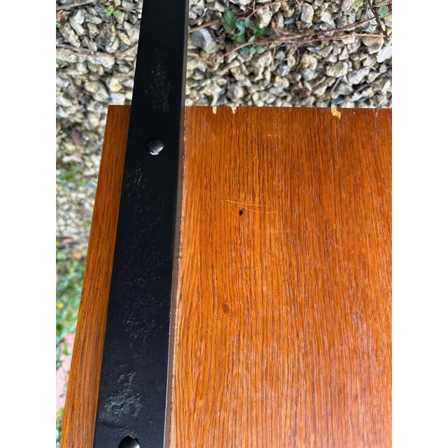 Mid-Century Oak Desk, 1950s For Sale - Image 9 of 15