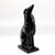 Art Deco Style Patinated Cast Metal Howling Wolf Sculpture For Sale - Image 4 of 12
