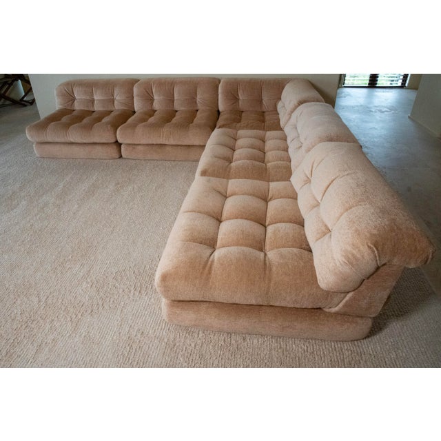 Mid-Century Modern 1970's Roche Bobois Mah Jong Modular Sofa by Hans Hopfer (15 Pieces) For Sale - Image 3 of 14