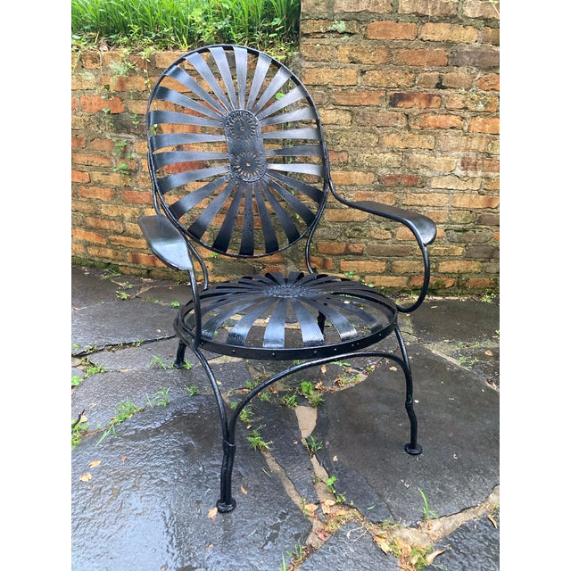 1940s Francois Carre Oversized Coastal Lounge Chairs, Circa 1940 - A Pair For Sale - Image 5 of 11