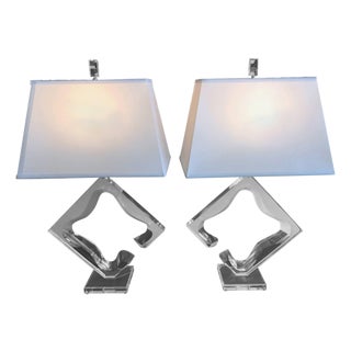 1970s Van Teal Table Lamps - a Pair For Sale