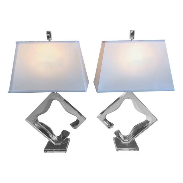 1970s Van Teal Table Lamps - a Pair For Sale