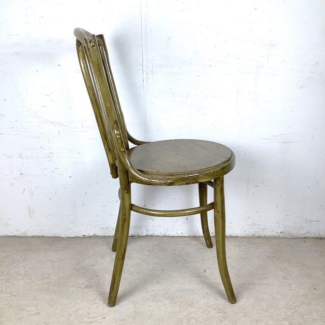Thonet Vintage Bentwood Café Chair, 20th Century For Sale - Image 4 of 12