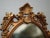 French Provincial 32"Tall Vintage French Provincial Ornate Gold Syroco Style Wall Mantle Mirror For Sale - Image 3 of 13