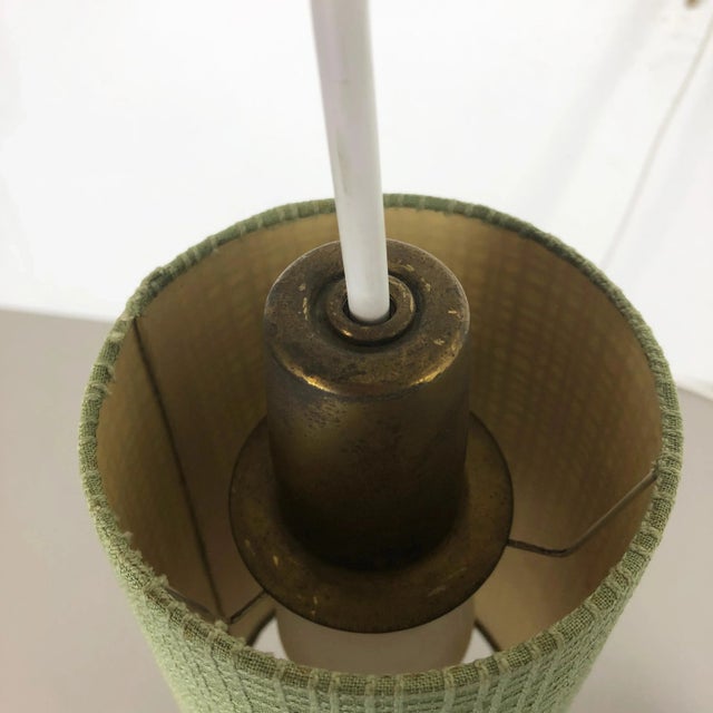 Wood Danish Brass and Teak Wall Light, 1960s For Sale - Image 7 of 12