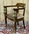 Desk and Its Armchair, Regency Style, Napoleon Iii Period, Late 19th Century, in Amaranth, Rosewood and Oak, Set of 2 For Sale - Image 9 of 18