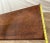1960s Petite Desk Vanity, Chippendale Style, Three Dovetail Drawers, Solid Walnut For Sale - Image 10 of 12