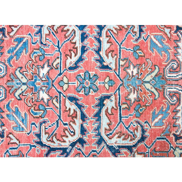 Early 20th Century Persian Heriz Rug For Sale In Chicago - Image 6 of 14