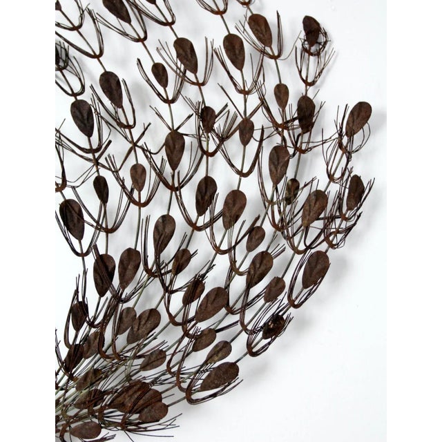 Mid 20th Century Mid-Century Peacock Wall Decor For Sale - Image 5 of 11