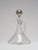Early 20th Century Art Nouveau Cut Glass Ships Decanter With a Sterling Silver Mounted Stopper, Theodore B Starr For Sale - Image 4 of 10