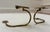 Hollywood Regency Solid Brass Curtain Tiebacks, a Pair For Sale - Image 12 of 12