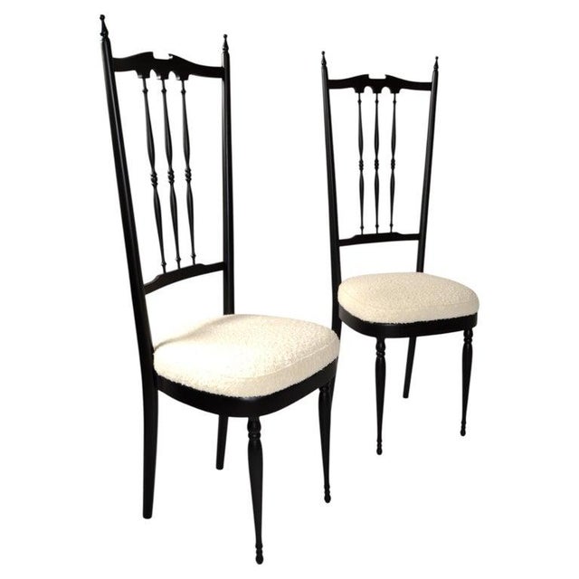 Pozzi & Verga Attributed Mid-Century Modern Sculptural Wooden Side Chairs Italy 1950, Pair For Sale - Image 17 of 17