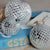 Contemporary Metallic Shiny Silver Ball Ornaments, Set of 6, 3.25" For Sale - Image 3 of 3
