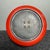 This round cinnabar lacquer (tiaohong) box is a masterful example of the layered-carving tradition, with a dense, vivid...