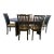 Skovby Denmark Wenge Dining Set, Extendable (Butterfly Leaf) Table & 6 Chairs. For Sale