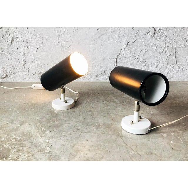Adjustable Spot Lights, Denmark, 1960s, Set of 2 For Sale - Image 6 of 7