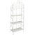 Tyrique 4 Tier Shelf Unit - Antique White For Sale - Image 10 of 11