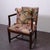 Late 19th Century Wooden and Fabric Armchair with Cushion For Sale - Image 15 of 18