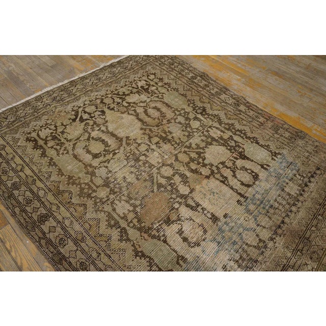Early 20th Century Persian Malayer Carpet For Sale - Image 9 of 9