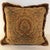 Traditional Vintage Persian-Style Jacquard Tapestry Pillow With Fringe For Sale - Image 3 of 8